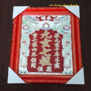 bài vị đỏ cửu huyền thất tổ