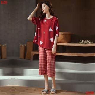 Bộ đồ nữ mặc nhà cotton mềm nhẹ - E20