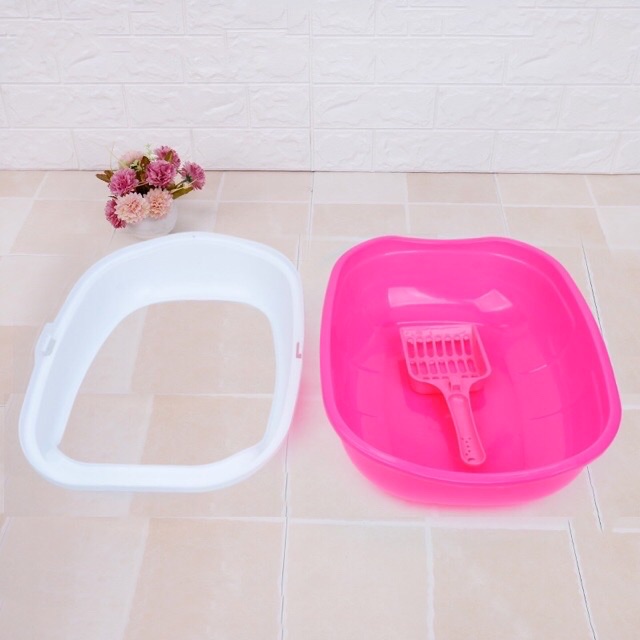 Khay vệ sinh cho mèo - Loại 1: Nhựa dẻo
