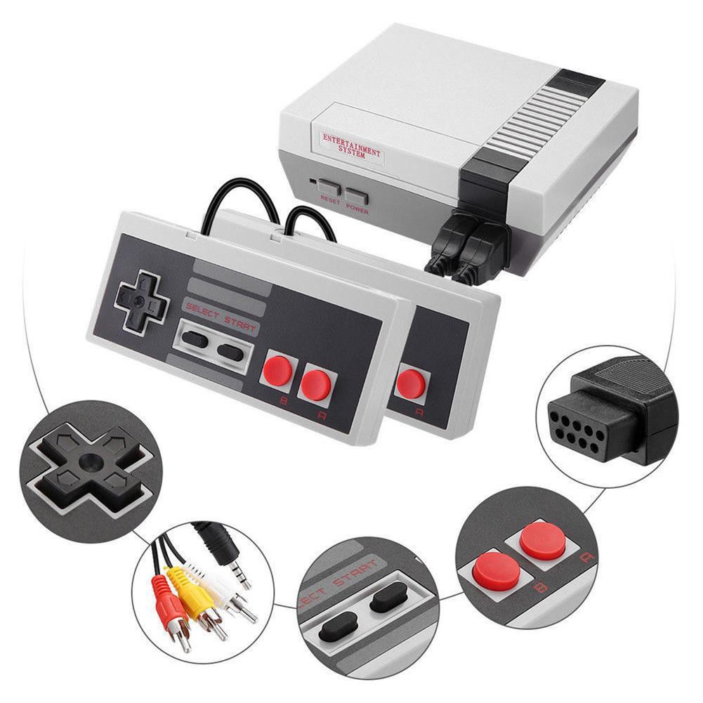 Máy chơi game mini 620 trò chơi kèm tay cầm chơi game 4 nút bấm tiện lợi dành cho Nintend Switch NES - Hàng nhập khẩu