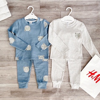 Set 2 bộ thu đông HM cho bé trai, bé gái