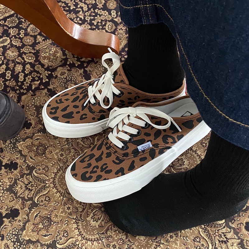 Giày đạp gót hoạ tiết da vằn beo Ulzzang | Hàng order chất lượng cao