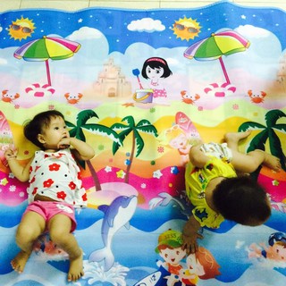 Combo 2 cái Thảm maboshi 2 mặt cho bé