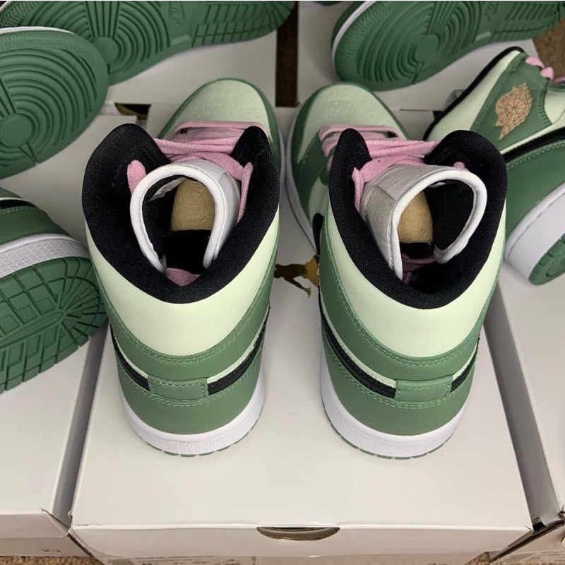 GIÀY JD1 MID DUTCH GREEN 1:1 SC [ FULL BOX + FREE SHIP ]