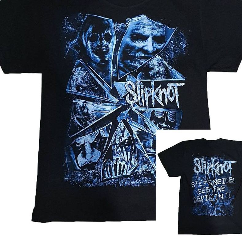Áo Rock band tee: áo phông 100% cottong - hàng Thái Lan - Slipknot TDM 1778