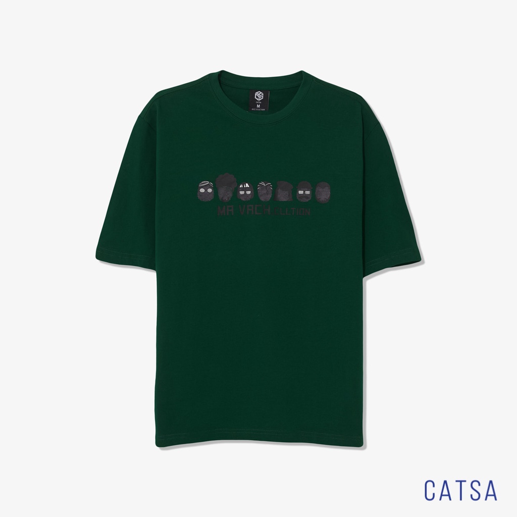 Áo thun cổ tròn Vân Tay chất liệu Cotton Single co giãn 2 chiều, thấm hút mồ hôi ATN322 - ATN323