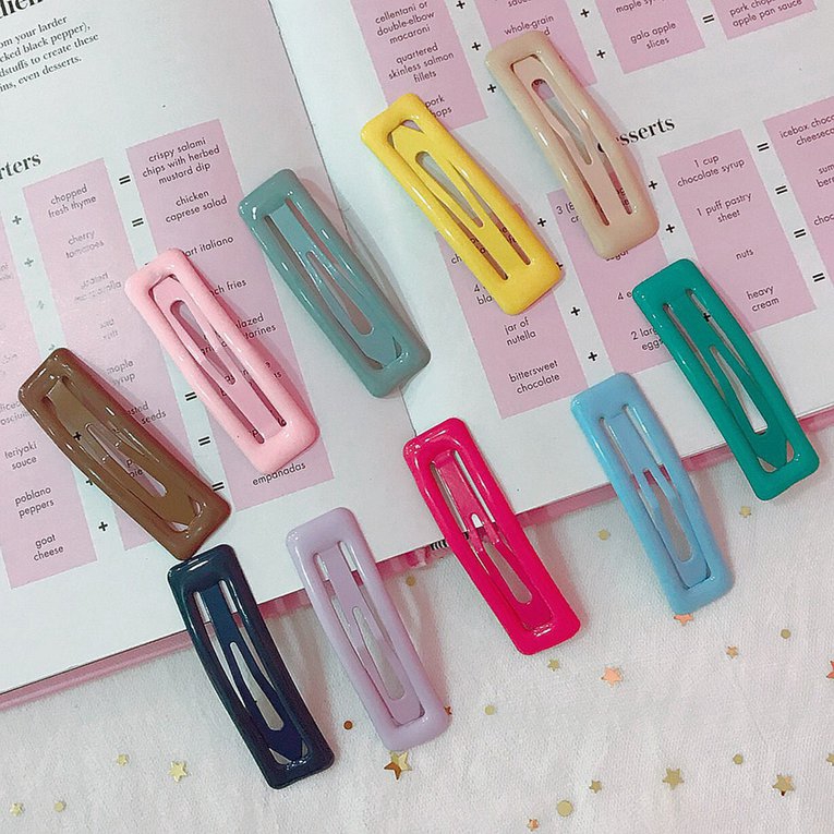 Kẹp tóc BB màu kẹo phong cách Hàn Quốc | BigBuy360 - bigbuy360.vn