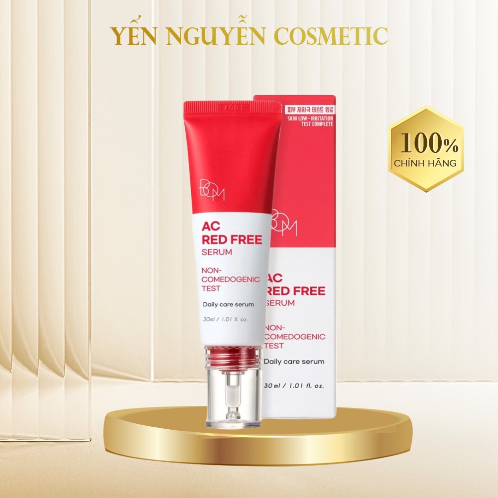 Tinh Chất Ngăn Ngừa Mụn Đỏ Bom Ac Red Free Serum 30ml