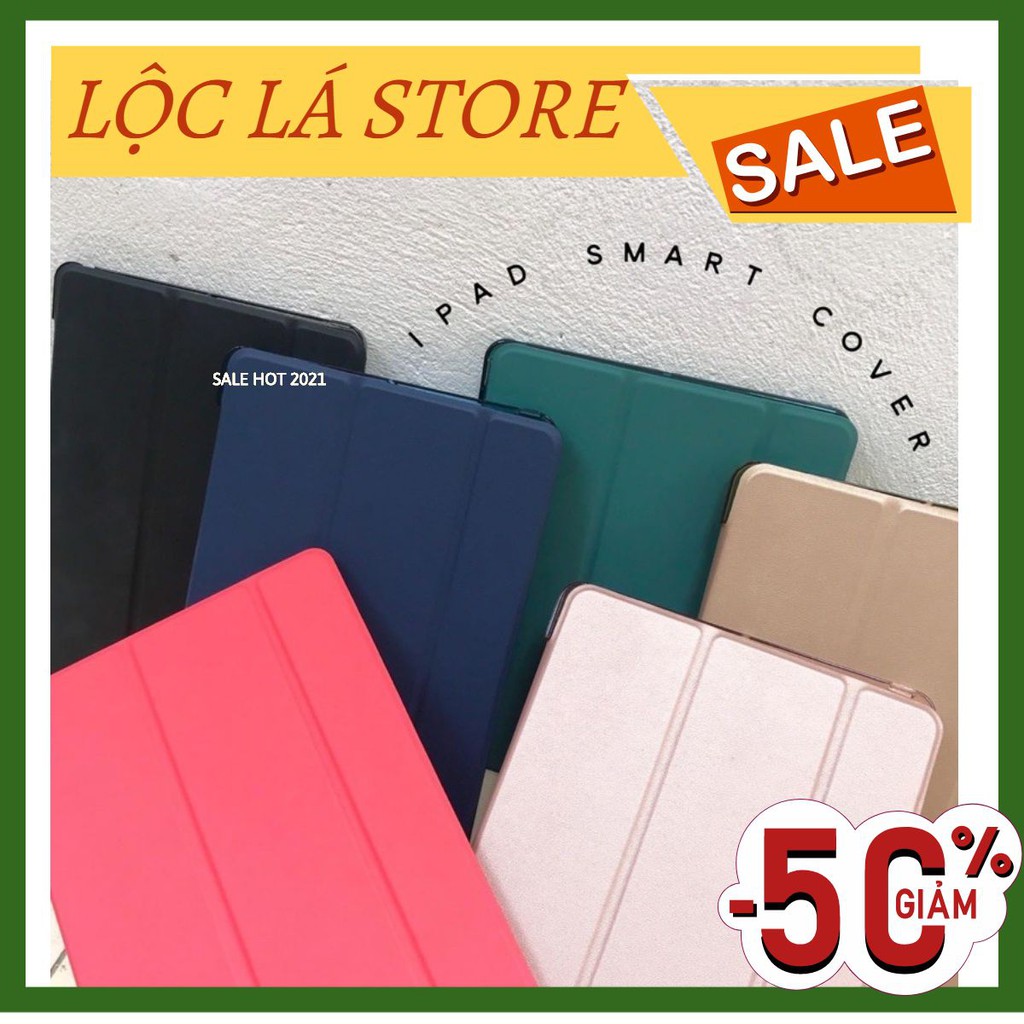 (TẶNG DÁN MÀN HÌNH)Bao Da ipad mini 4, ipad mini5 CÓ HÚT NAM CHÂM