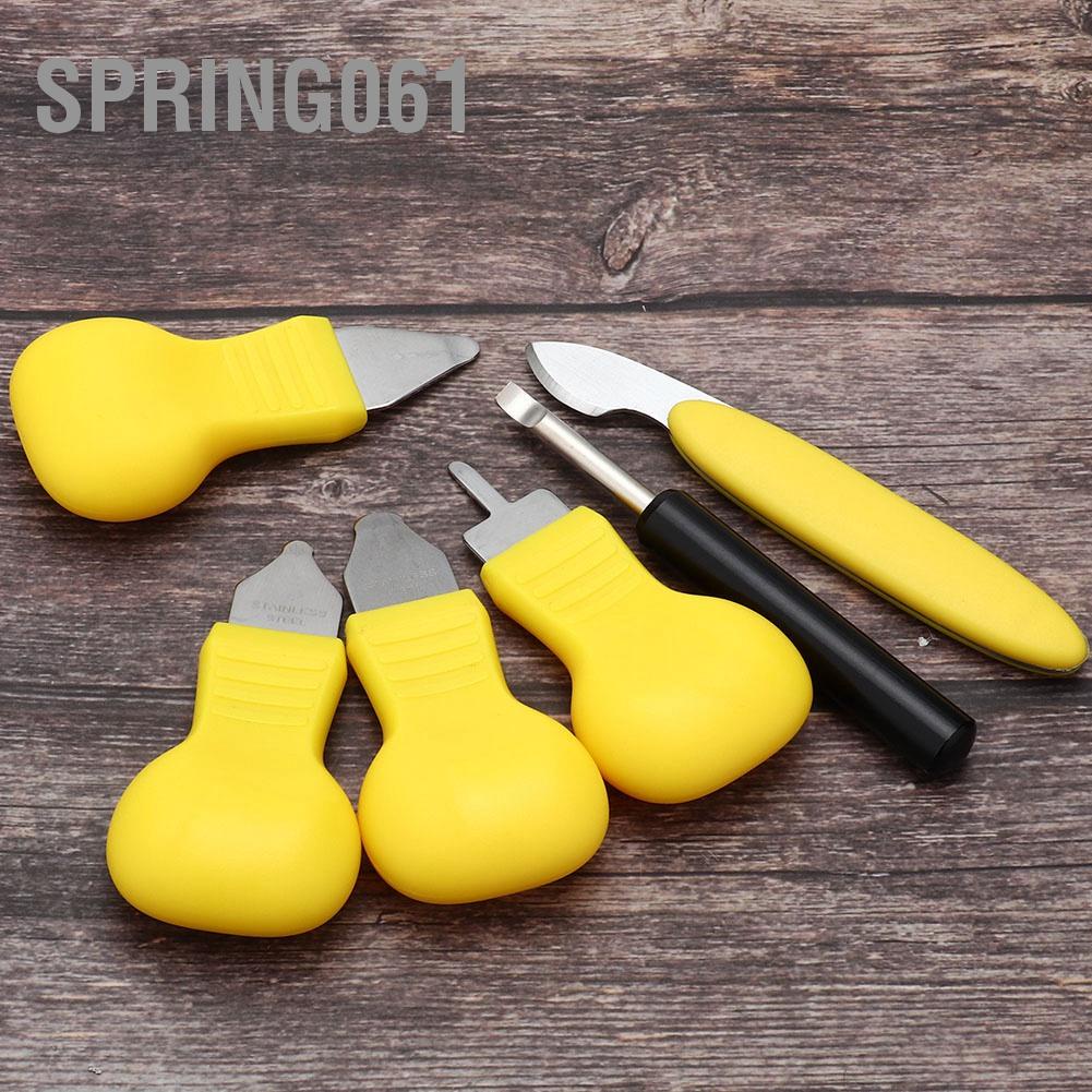 Spring061 7 cái Lưỡi đồng hồ Nắp lưng Pry Remover Case Opener Set Dụng cụ sửa chữa thợ
