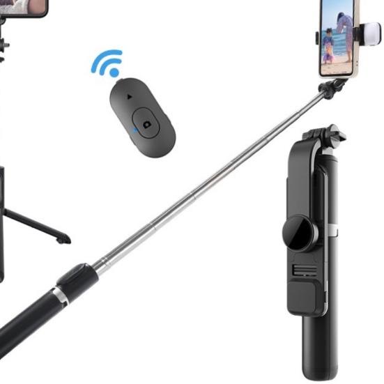 ♂ Gậy Tự Sướng Q07 Bluetooth Q07 Có Đèn Led 3 Trong 1 Q07 ☻