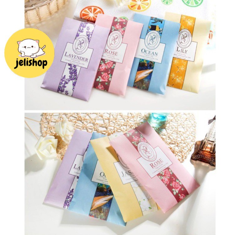 Túi thơm phòng treo trong nhà khử mùi hôi, treo tủ quần áo, nhà bếp, nhà tắm, phòng khách nhiều mùi thơm