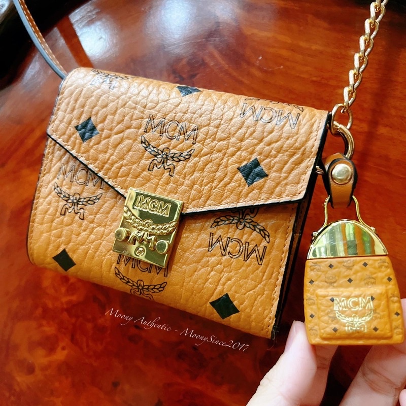 Nước hoa MCM mini 7ml mix dây da hãng và mini 7ml thường có bill duty free