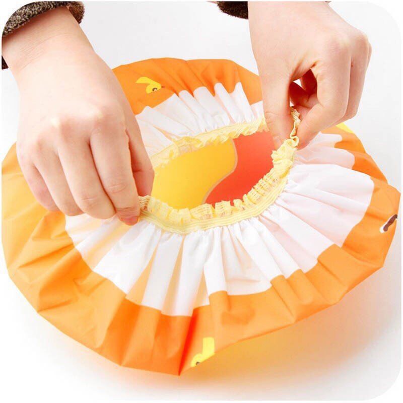 Mũ tắm chùm tóc chống ướt, Nón trùm đầu, Nón chụp tóc đa năng tiện lợi