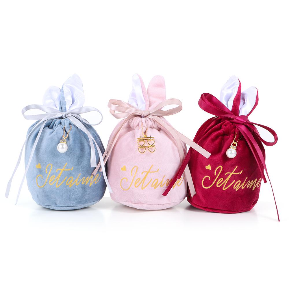 CHOOKEY Túi Đựng Kẹo Hình Thỏ Phục Sinh