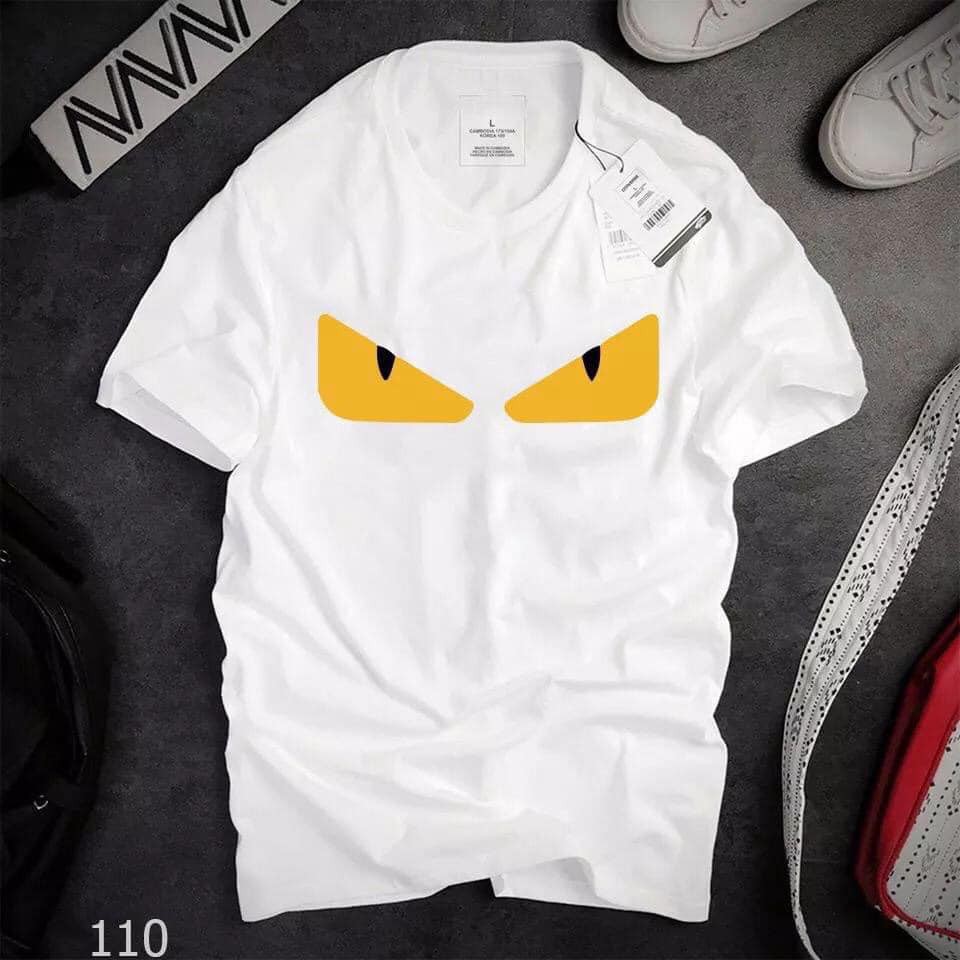 [COMBO MUA 1 ÁO TẶNG 1 MŨ TRƠN LƯỚI THỜI TRANG ] Áo phông Fen.di Unisex chất liệu cotton , áo thun Unisex thời trang | BigBuy360 - bigbuy360.vn