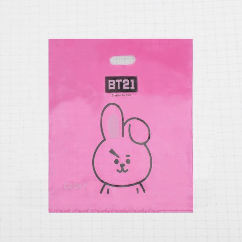 TÚI NILON BT21 CỠ LỚN 42X46 CM