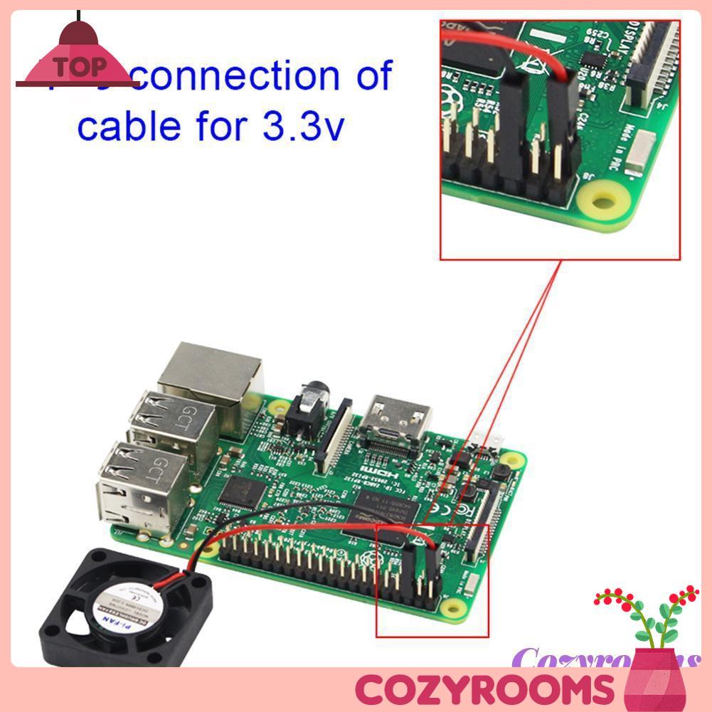 Quạt Tản Nhiệt Cpu Cho Raspberry Pi Demi 3 Model B 2 Model B / B +