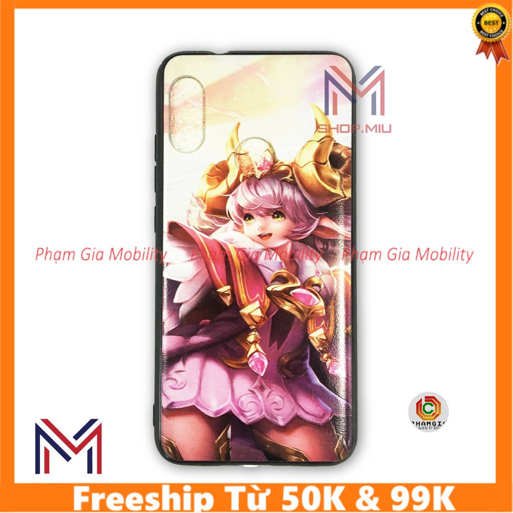 Ốp lưng Xiaomi Redmi 6 Pro / Mi A2 LTE, hình 3D in nổi , nhựa TPU dẻo không bám vân tay