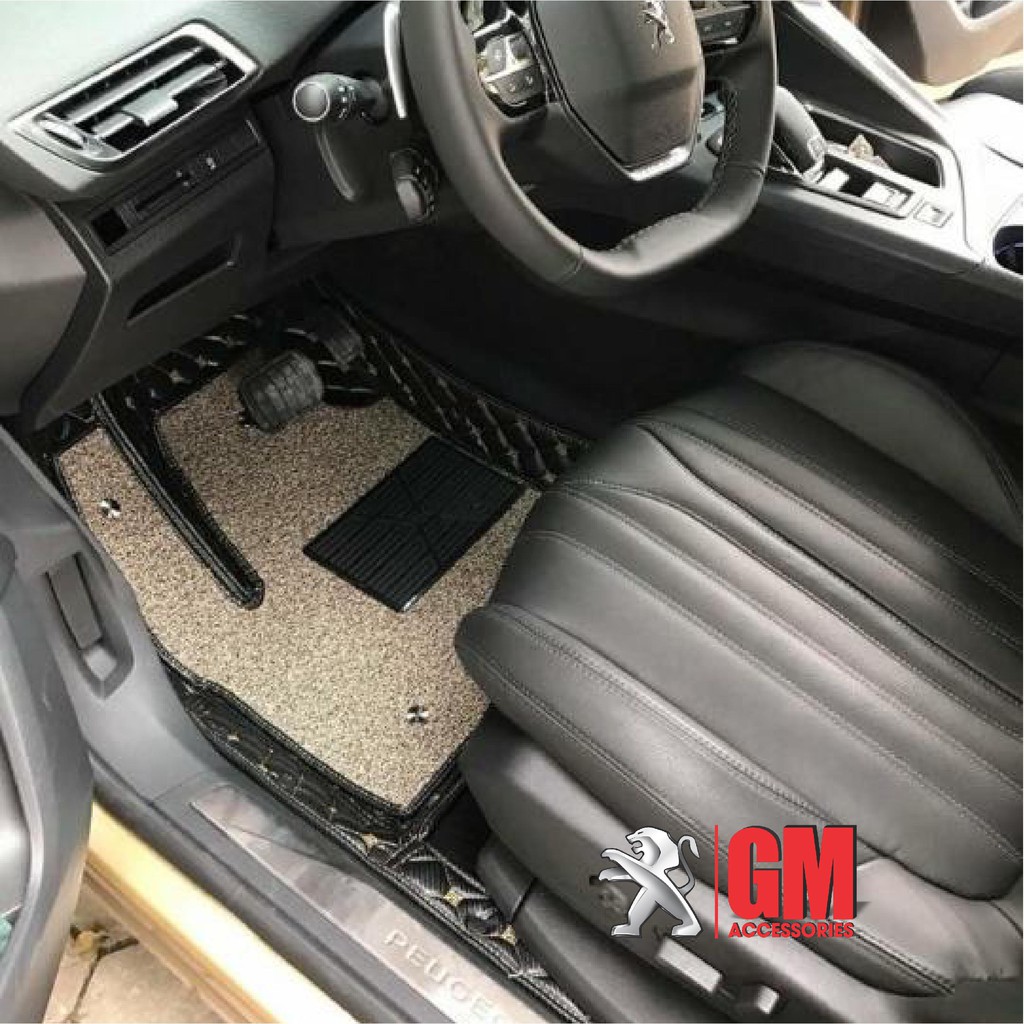 Thảm sàn da cao cấp Peugeot 5D 6D dành cho xe Peugeot 2008 Peugeot 3008 Peugeot 5008