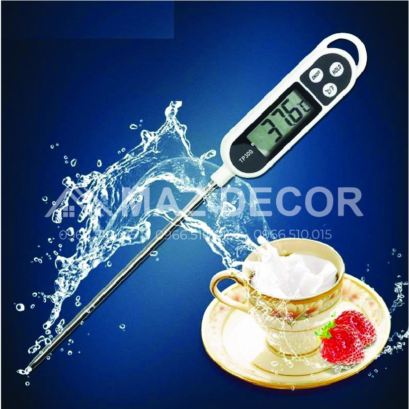 Nhiệt Kế Đo Độ Nước Pha Sữa, Nước Tắm, Thực Phẩm TP300