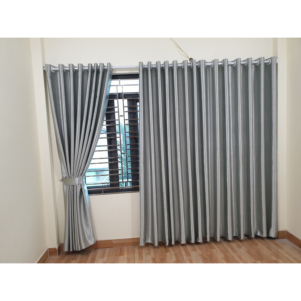 Rèm cửa sổ chống nắng giá rẻ, cản sáng chống tia uv | màn cửa sổ vải gấp decor phòng ngủ &amp; phòng khách siêu đẹp