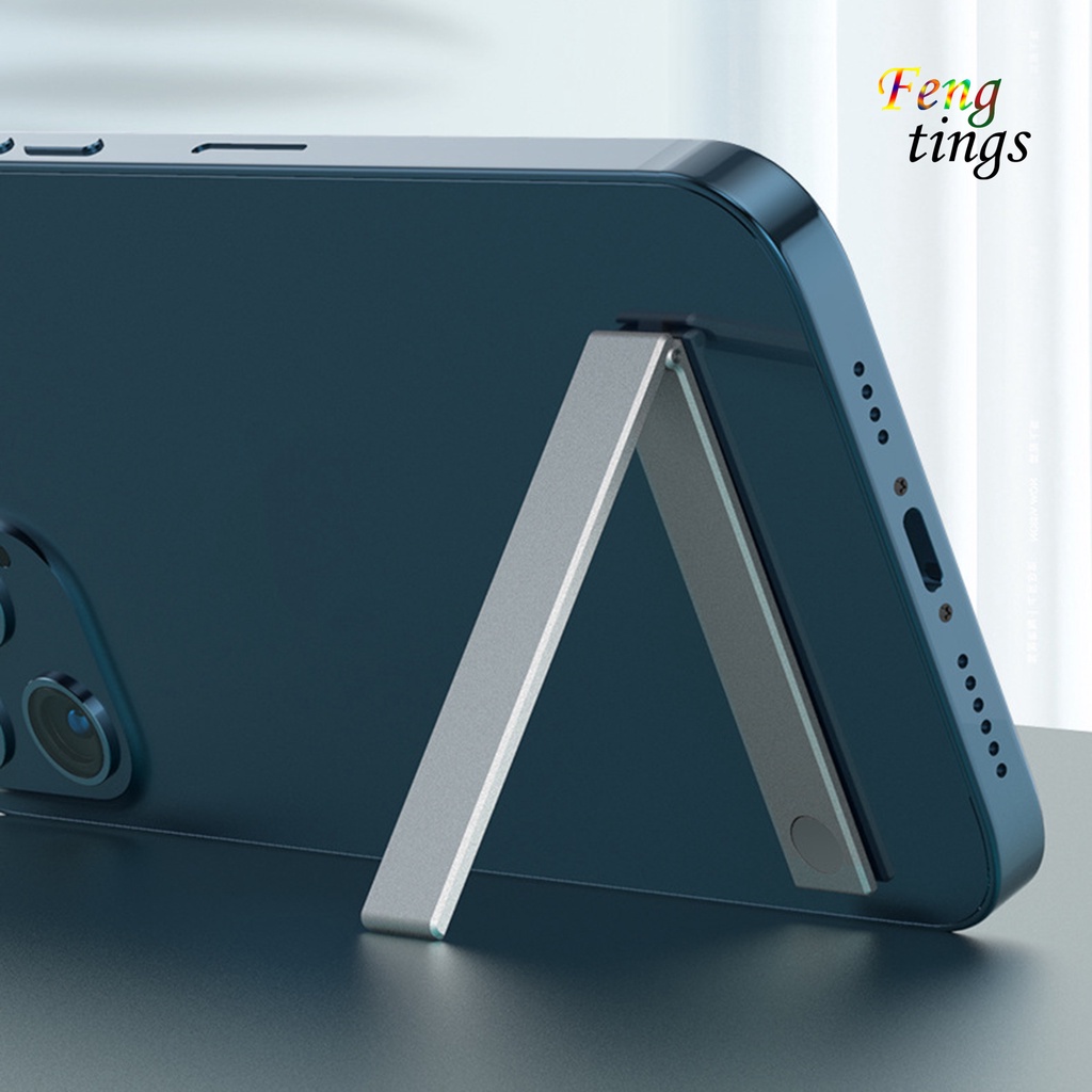 Giá Đỡ Điện Thoại Hình Chữ L Bằng Hợp Kim Nhôm Gấp Gọn Tiện Dụng