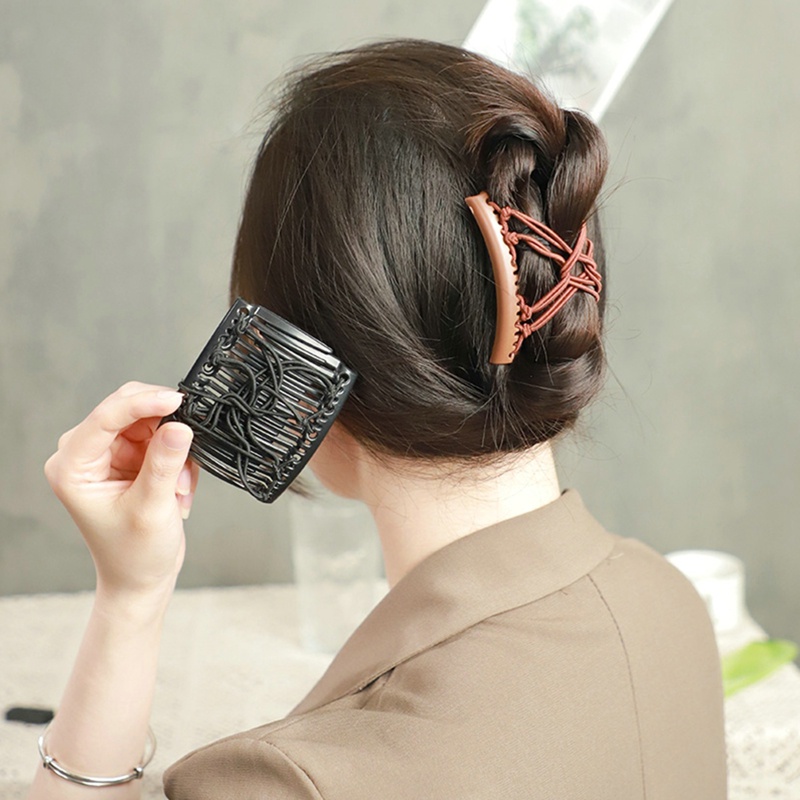 Kẹp Tóc Càng Cua 2 Trong 1 Tạo Kiểu Tóc Thời Trang Cho Nữ