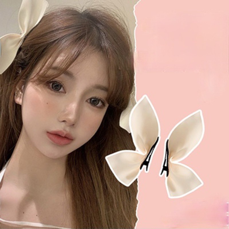 Kẹp tóc hình nơ thời trang mùa hè mới Nhật Bản 2021