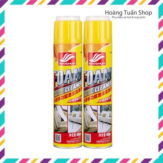 Bình xịt bọt đa năng Foam Cleaner LOẠI TO 650ML vệ sinh nội thất ô tô, nhà cửa ghế da nỉ