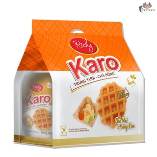 Bánh Karo Trứng tươi Chà bông pho mai (bịch 06 cái)
