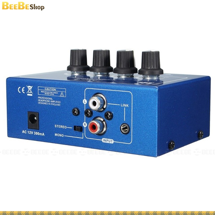 ICKB AMP I4 - Bộ Chia Tai Nghe Chuyên Nghiệp 4 Cổng Kép, Dùng Cho 8 Headphones