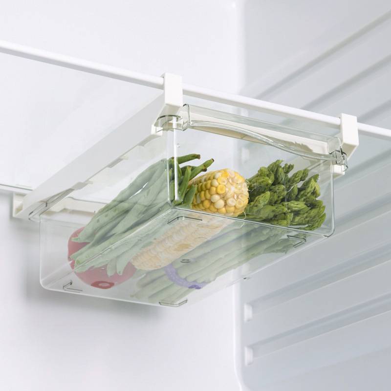 Khay đựng đồ bỏ tủ lạnh kiểu ngăn kéo tiện ích thông minh tận dụng tối ưu không gian