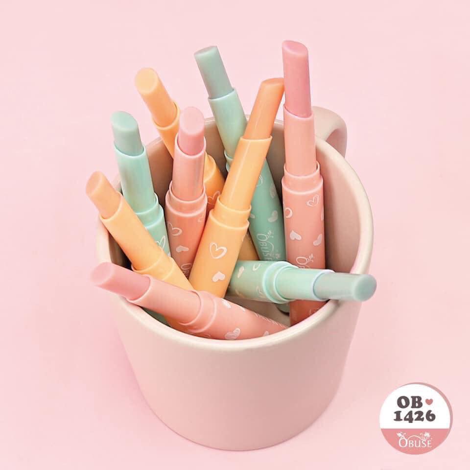 [HÀNG CHÍNH HÃNG] Son Dưỡng Môi Obuse Hình Bút Chì Thái Lan Có Màu Tự Nhiên | BigBuy360 - bigbuy360.vn