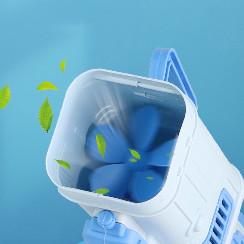 Đồ Chơi Súng Bắn Tạo Bọt Bong Bóng Tự Động Loại Lớn 32 Nòng Siêu Mạnh, An Toàn Cho Bé