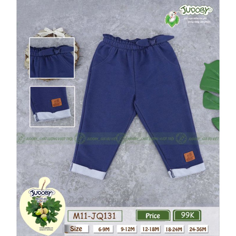 Quần giả bò modal mềm mịn Judoby sz 9-36m