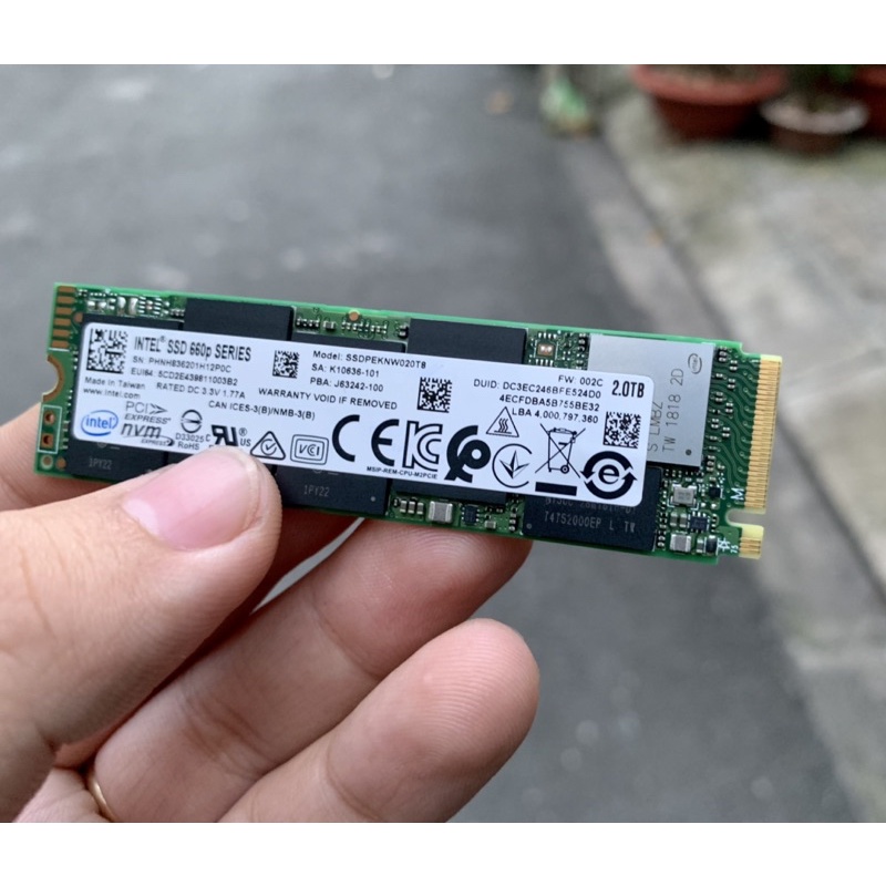 SSD Intel 660P 2TB M2 2280 NVMe SSDPEKNW020T8 | BigBuy360 - bigbuy360.vn