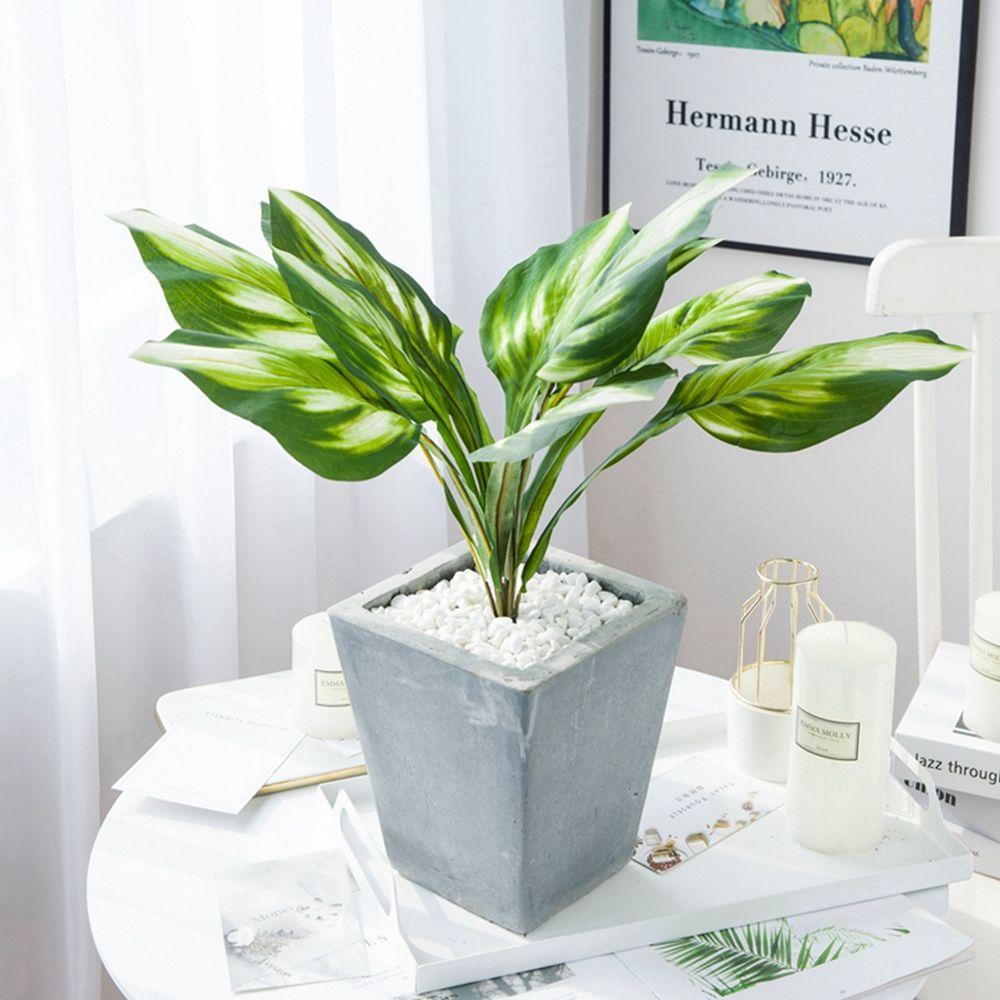 Chậu Cây Giả 12 Bông Trang Trí Tiệc Cưới Diy