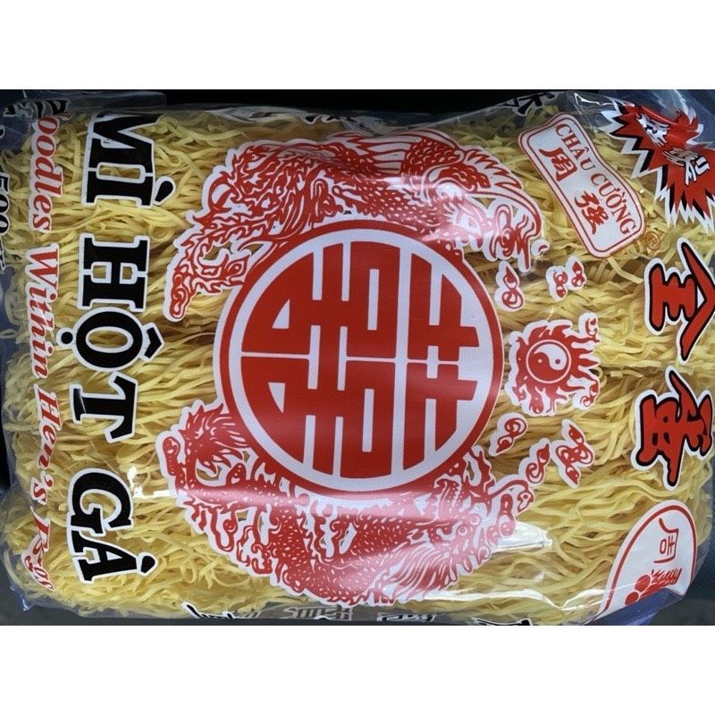 Mì hột gà Châu Cường 500gr