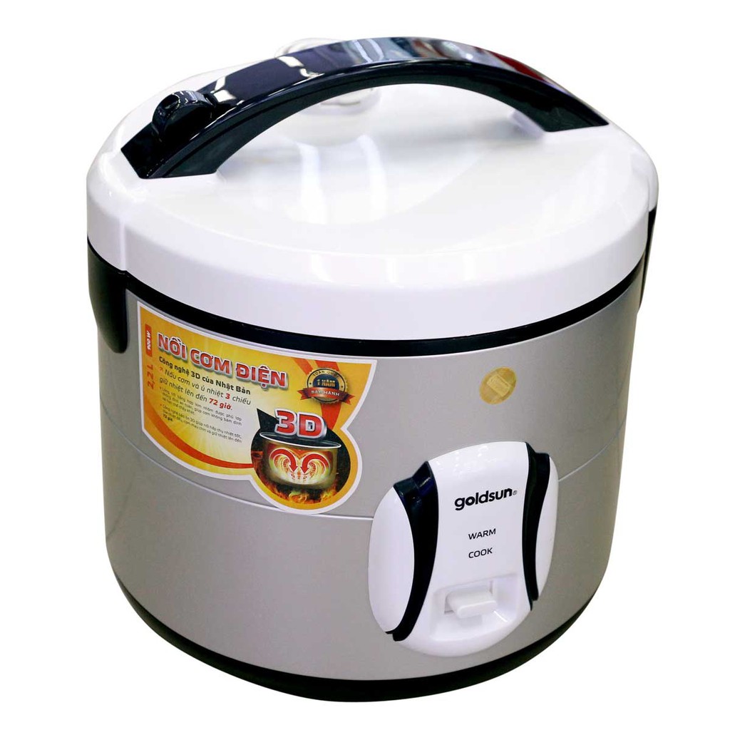 Nồi cơm điện cơ 2.2L 3D Goldsun GR-122G | BigBuy360 - bigbuy360.vn