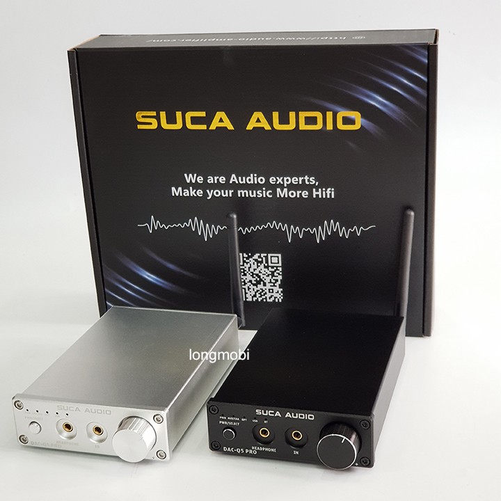 Suca Dac Q5 Pro V2 aptX Đầu Giải Mã Nhạc Số Lossless 192khz/24bit Model 2020