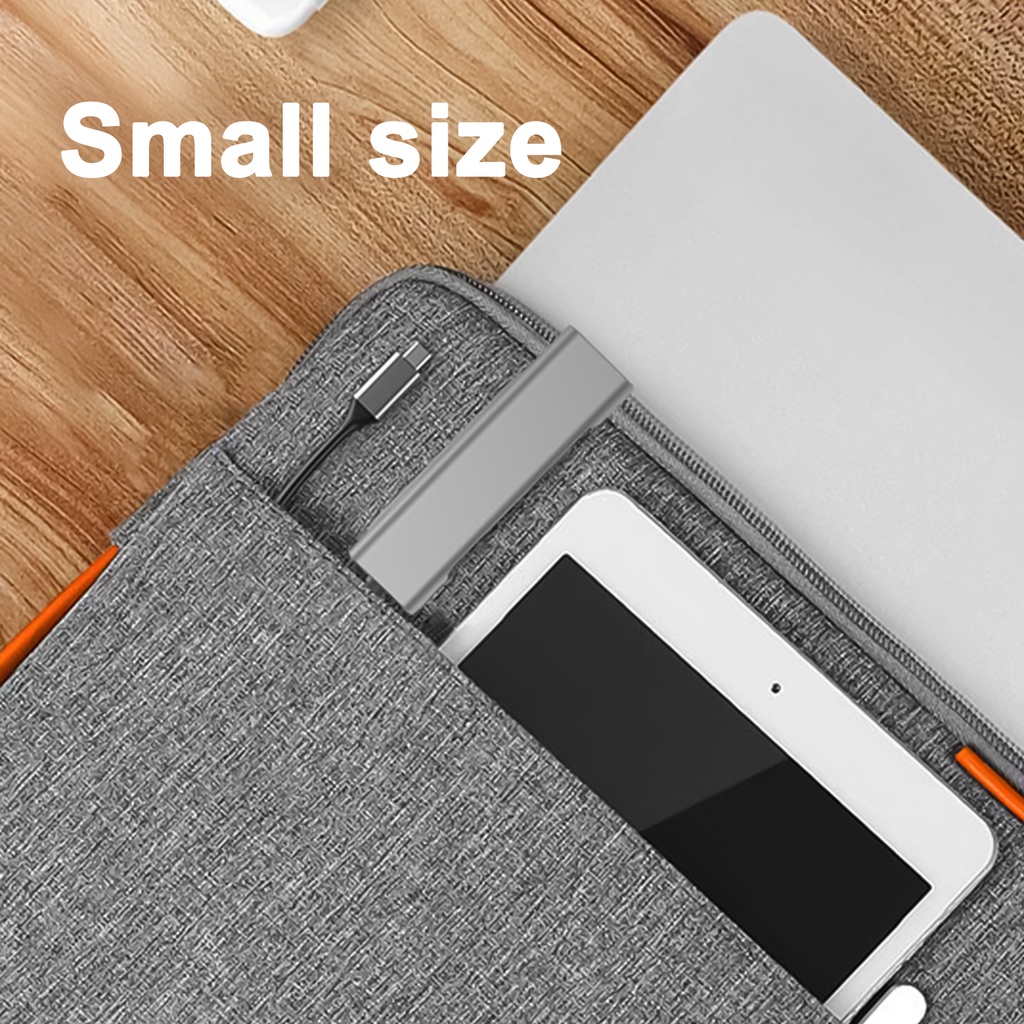 Bộ chuyển đổi HUB 4 trong 1 chống nhiễu ổn định Type-c sang USB Type C HDMI