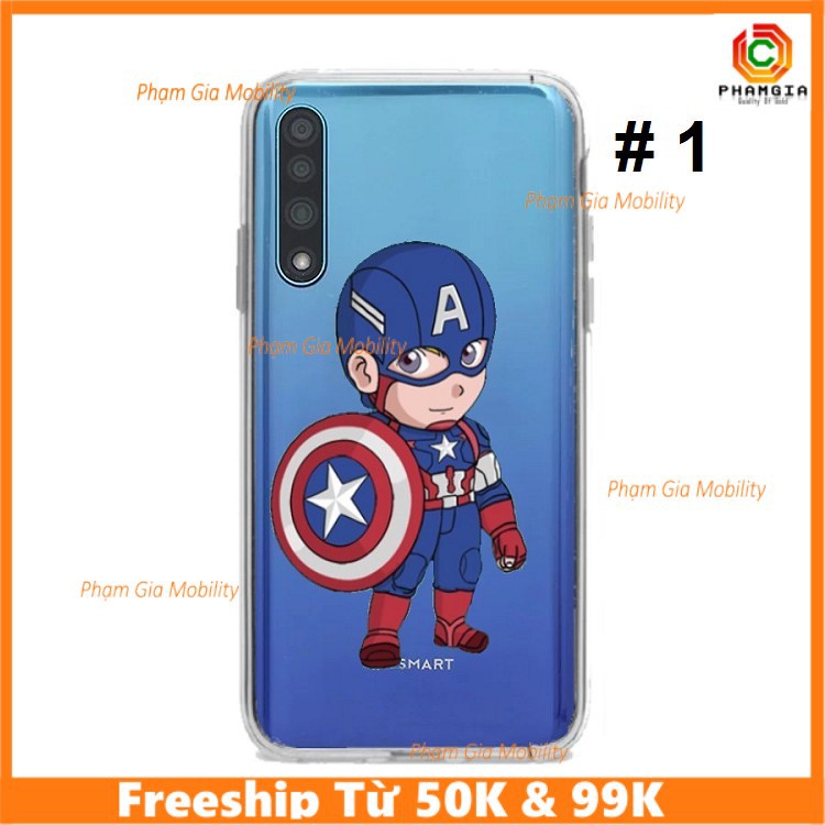 Ốp Vsmart Live in hình siêu anh hùng Marvel theo yêu cầu