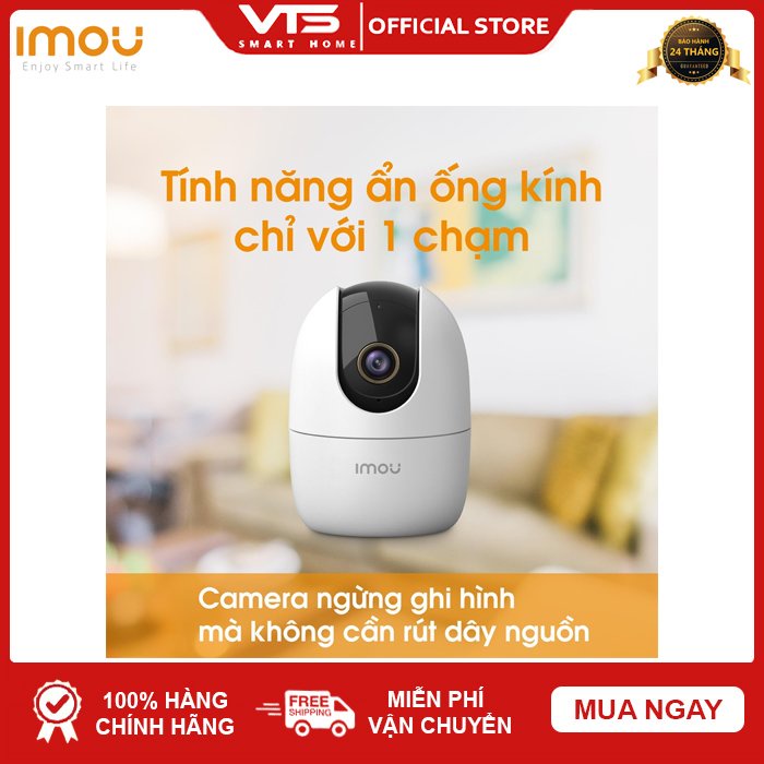 Camera IP WIFI IMOU A42P 4.0MP 2K Siêu Nét - Xoay 360 độ + Đàm Thoại 2 Chiều, IMOU Ranger 2 A32EP-L 3MP, A42P