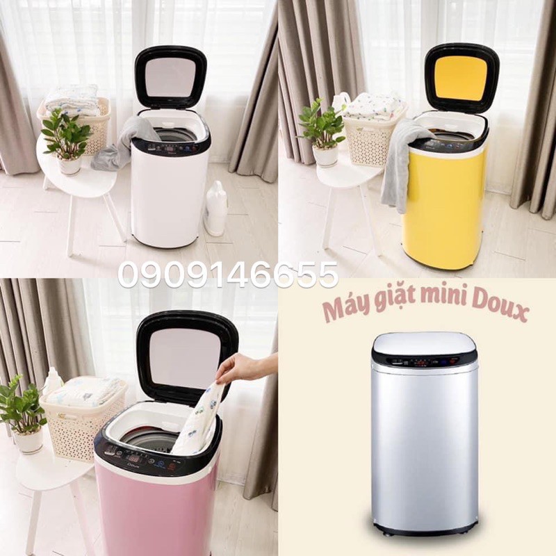 Máy giặt mini Doux bản mới 2023 có sấy