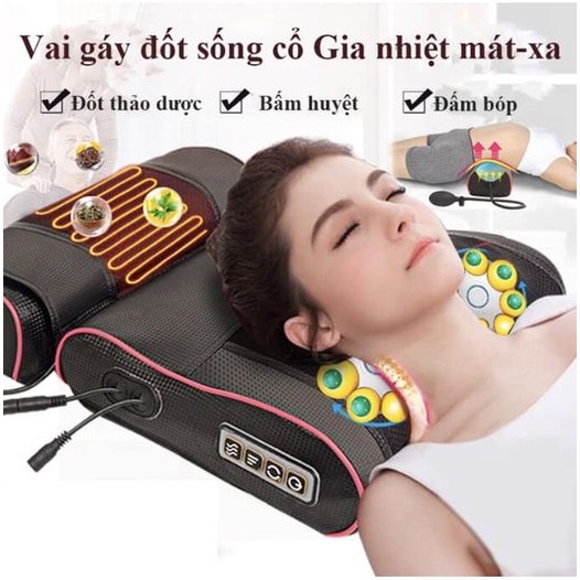 GỐI MASSAGE 12 BI ĐA CHỨC NĂNG YD-005