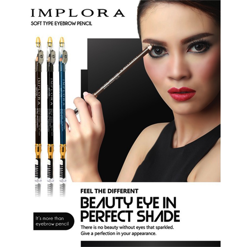 (hàng Mới Về) Chì Kẻ Lông Mày Implora 2 Trong 1 | BigBuy360 - bigbuy360.vn