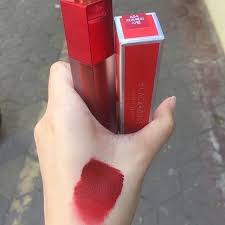 CAM KẾT CHUẨN AUTH- Son Lì Black Rouge Air Fit Velvet Tint A04 Rasberry Syrup Đỏ lạnh