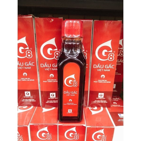 Dầu gấc Việt Nam G8 185ml