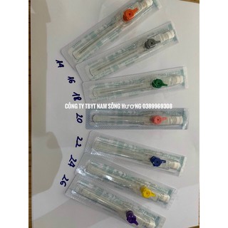 ❤ LẺ 1C KIM LUỒN TĨNH MẠCH KIM CATHETER TIÊM TRUYỀN TĨNH MẠCH MEDIKIT MEDIFLON ẤN ĐỘ SIZE 14G 16G 18G 20G 22G 24G 26G